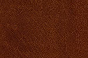 Distressed Chestnut Buffalo Leather Swatch