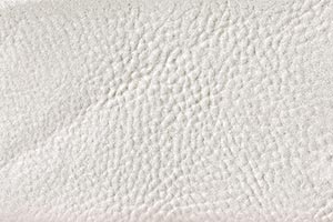Ranch White Pearl Buffalo Leather Swatch